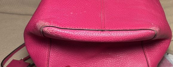 Gucci Vibrant Pink Leather Tote - Picture 6 of 15
